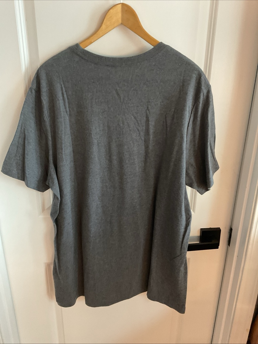 George - Men's Short Sleeve Crew Neck Shirt - Gray - Men’s Size 2XL